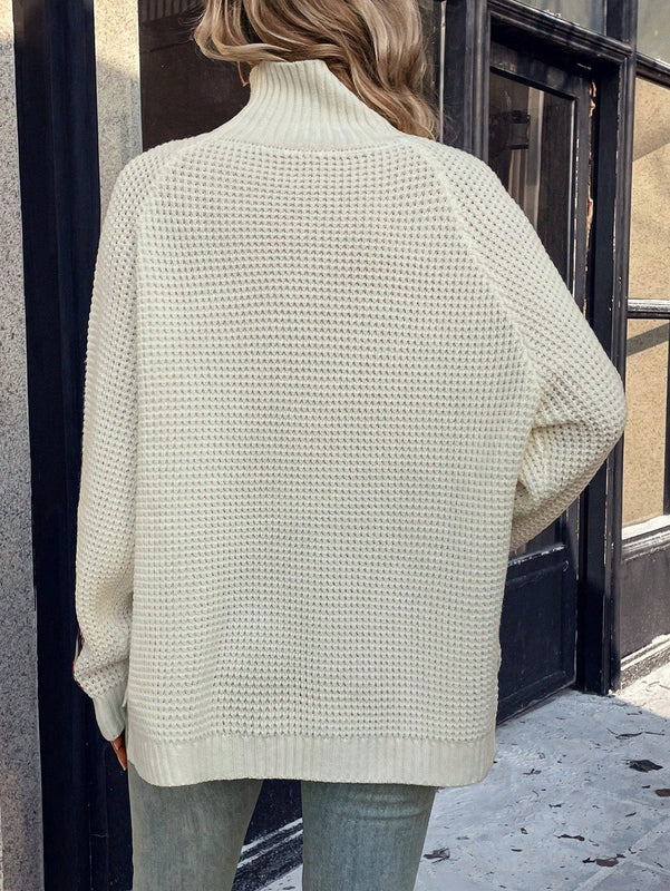 LUNE Sueter Con Estampado Geometrico De Manga Raglan