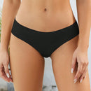 3 Unids/set De Bragas Triangulares Simples, Comodas, Sin Rastro, Agradables Para La Piel Y Versatiles Para Mujer
