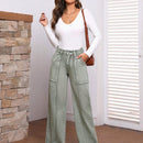 LUNE Jeans De Mezclilla Con Detalles De Costura