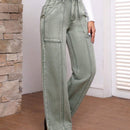 LUNE Jeans De Mezclilla Con Detalles De Costura