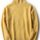 Jersey De Cuello Alto Y Hombros Caidos En Un Solo Color