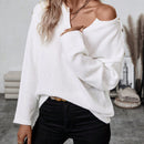 LUNE Sueter Decorado Con Botones Y Cuello Con Muescas Para Mujer