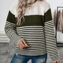 LUNE Sueter De Manga Raglan A Rayas Para Mujer