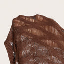 ICON Sueter Agujereado De Cuello Redondo