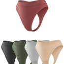 10 piezas de ropa interior de mujer sexy con 5 colores, ropa interior comoda de cintura baja de color solido con tanga en forma de g suave y transpirable para mujer, lenceria femenina de tentacion intima