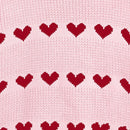 ROMWE Sueter Con Diseno De Corazon Y Cuello Redondo