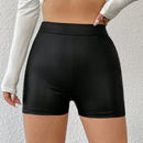 PETITE Shorts Ajustados Con Cintura Alta