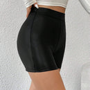 PETITE Shorts Ajustados Con Cintura Alta