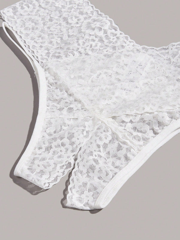 Classic Sexy Ropa Interior Sexy De Encaje Floral Para Mujer