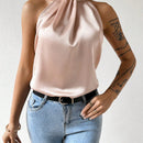 Essnce Camisa Sin Mangas Halterneck Para Mujer