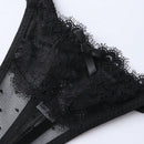 Underwear&sleepwear basics 5 paquete de ropa interior de encaje floral con lazo en la parte delantera