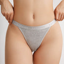 Tangas De Tanga De Canale Con Detalle De Letras Y Cinta Jacquard Para Mujer