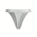 Tangas De Tanga De Canale Con Detalle De Letras Y Cinta Jacquard Para Mujer