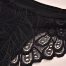 3 piezas Ropa interior comoda y transpirable para mujeres, tanga sexy con encaje y lazo