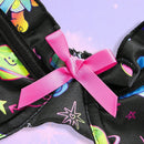 ROMWE X Care Bears Conjunto De Sujetador Con Aro Y Bragas Decoradas Con Estampados De Dibujos Animados Y Lazos
