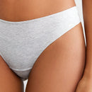 Leisure Ropa Interior De Tanga De Color Solido Para Mujeres