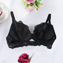 Sosten Push-up De Encaje Floral Con Soporte Lateral