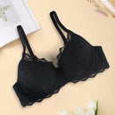Sosten Push-up De Encaje Floral Con Soporte Lateral