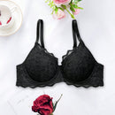 Sosten Push-up De Encaje Floral Con Soporte Lateral