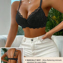 Sosten Push-up De Encaje Floral Con Soporte Lateral