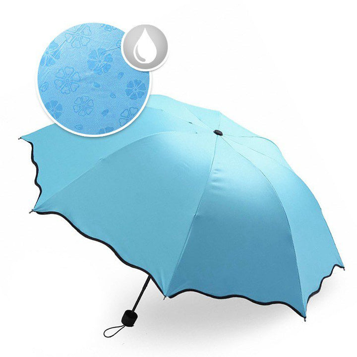 Sombrilla Mágica Cambia Color Agua Protección Filtro UV 034