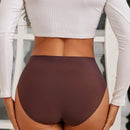 Finetoo set de 5 calzoncillos de mujer de unicolor, comodos y sin costuras