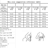 Sujetador Deportivo Sin Cable Y Push Up Para Dormir Con Funcion De Anti-saqueo