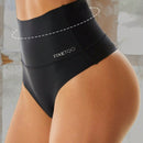 Tanga Con Control De Barriga De Cintura Alta, Sin Costuras, Adhesivo Antideslizante, 1 Pieza Para Mujer