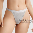 Tangas De Tanga De Canale Con Detalle De Letras Y Cinta Jacquard Para Mujer