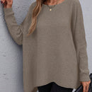 Essnce Sueter Con Mangas De Murcielago De Color Solido