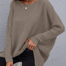 Essnce Sueter Con Mangas De Murcielago De Color Solido
