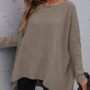 Essnce Sueter Con Mangas De Murcielago De Color Solido