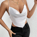 Prive Camisola para mujer con cuello drapeado