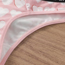 Tanga De Mujer Con Patron De Amor Y Letras En Tela De Red, Paquete De 3 Unidades