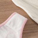 Tanga De Mujer Con Patron De Amor Y Letras En Tela De Red, Paquete De 3 Unidades