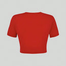 Camiseta De Manga Corta Con Eslogan Impreso