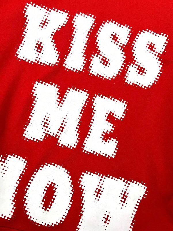 Camiseta De Manga Corta Con Eslogan Impreso