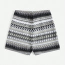 WYWH Pantalones Cortos De Punto Con Estampado Geometrico Para Mujer