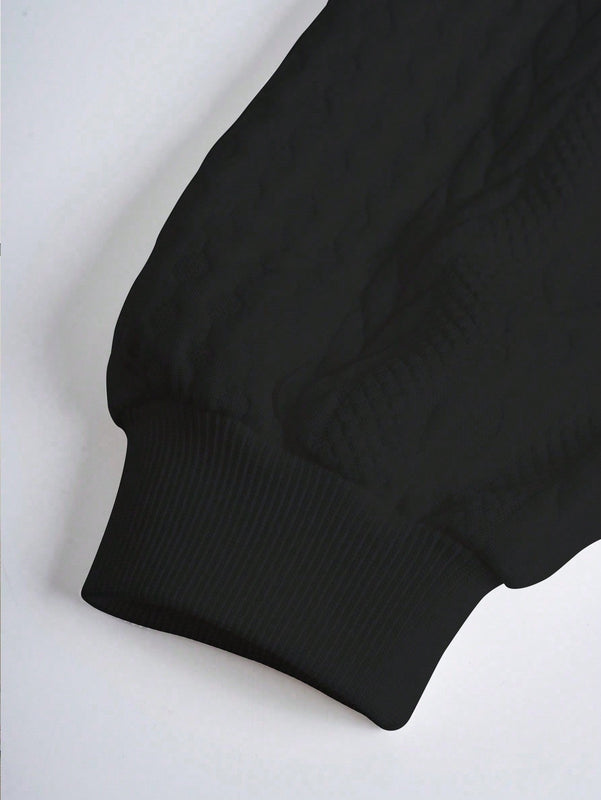 Lune sudadera con capucha texturizada para mujer