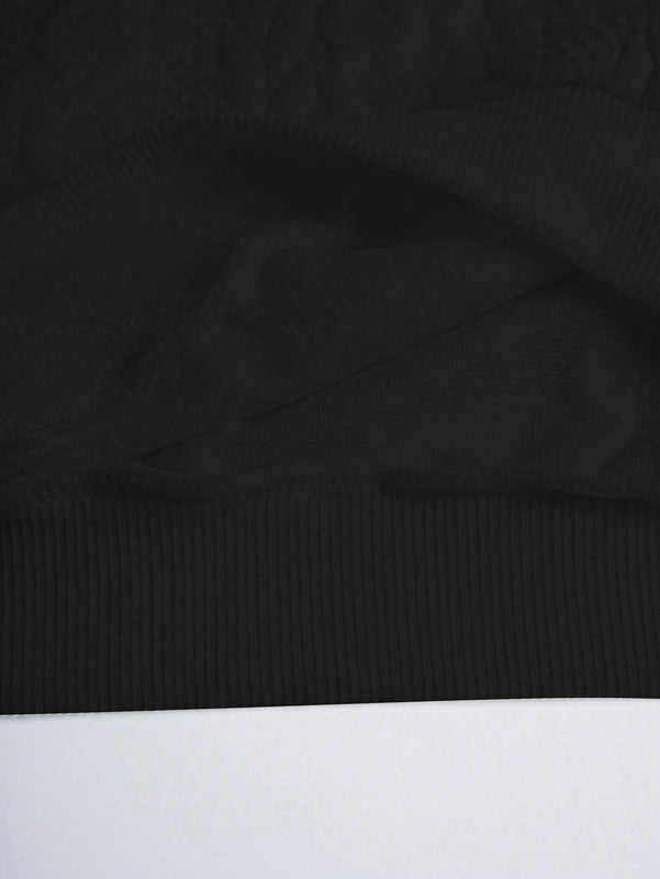 Lune sudadera con capucha texturizada para mujer