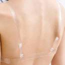 2 piezas Brasier 37cm invisible transparente suave gel tirantes para de mujeres verano