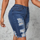 SXY Shorts Vaqueros Slim Lavados