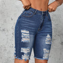 SXY Shorts Vaqueros Slim Lavados