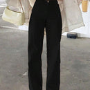 Jeans Casuales De Cintura Media Alta