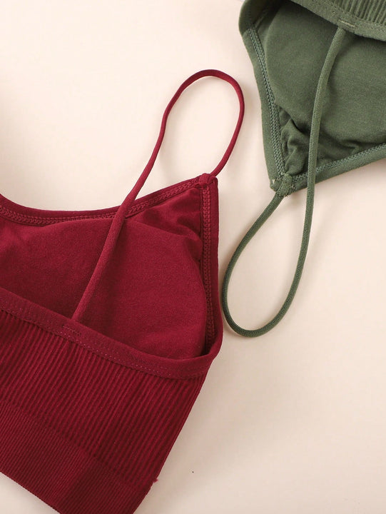 Conjunto de 3 sostenes para mujeres con diseno hermoso en la espalda para uso diario y casual