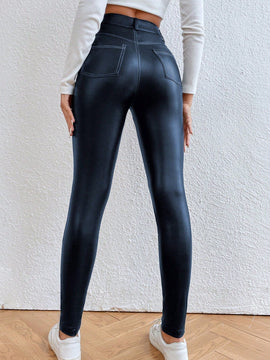 Pantalones Ajustados De Mujer