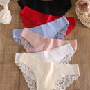 6 piezas/set Ropa interior con encaje de mujeres