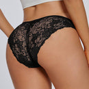 3 Piezas/set Ropa Interior Femenina Sexy Con Triangulo De Encaje