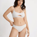 Leisure Ropa Interior De Mujer, Top Holgado Sin Costuras Con Diseno Floral Gris