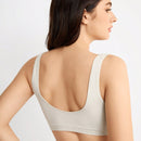 Leisure Sujetador Sin Costuras De Letter Estampado Para Mujeres